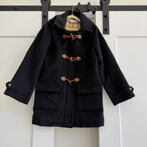 Hope & Henry toggle unisex kids coat sz medium, Black